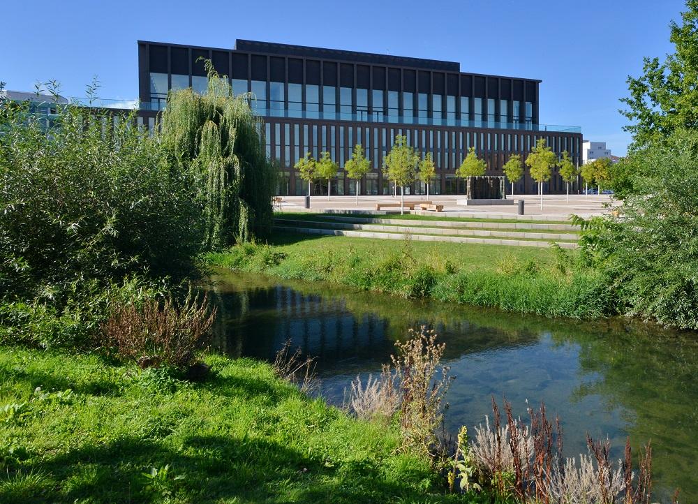 Außenfassade Stadthalle Reutlingen