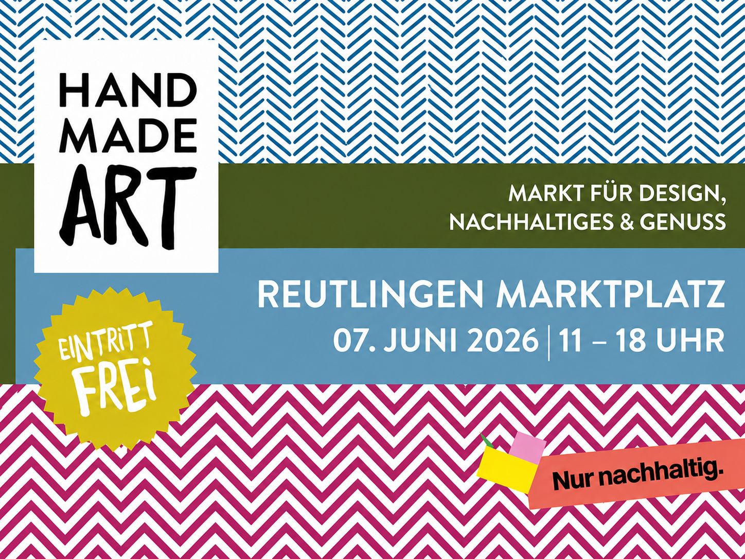 Reutlingen entdecken - HandmadeART 4zu3