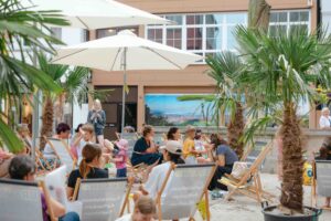 Der Citybeach an der Marienkirche ist zur&uuml;ck
