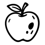 Illu Apfel