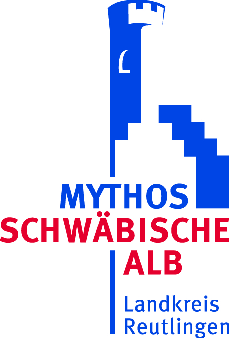 Reutlingen entdecken - Logo Mythos rot 1